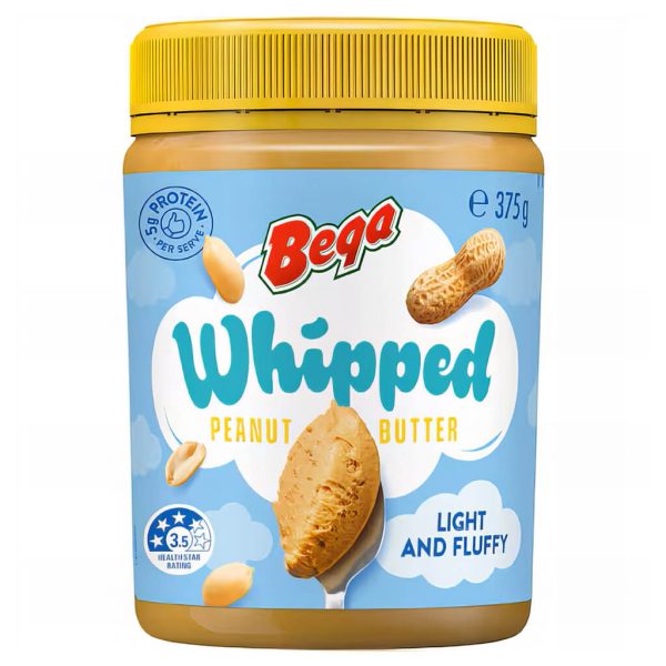 Bega Peanut Butter Whipped 375g