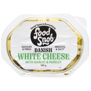 FoodSnobRetail-danish-white-garlic-parsley-f Danish White Cheese with Garlic & Parsley