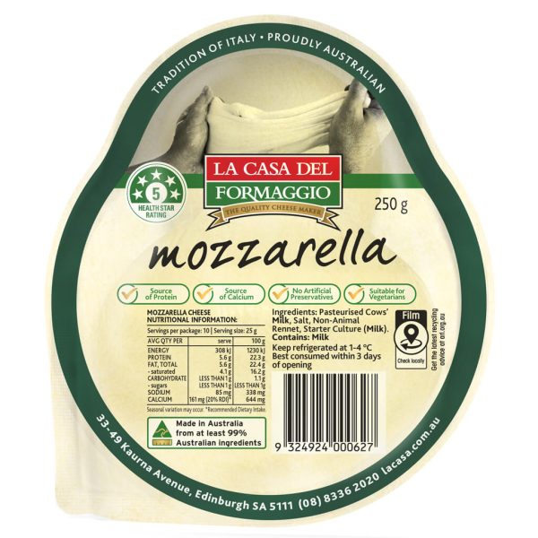 La Casa Mozzarella 250g